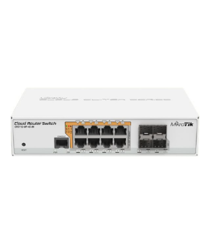 MikroTik | Cloud Router Switch CRS112-8P-4S-IN | Web managed | Desktop | Gigabit Ethernet (copper) ports quantity 8 | SFP ports 