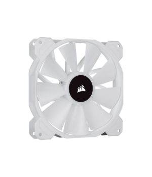 Corsair | 140mm White PWM Fan, Dual Fan Kit with Lighting Node CORE | iCUE SP140 RGB ELITE Performance | Case Fan