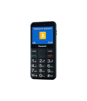 Panasonic | KX-TU155EXBN | Black | 2.4 " | TFT-LCD | microSD/microSDHC MB | Bluetooth | USB version micro USB | Built-in camera 