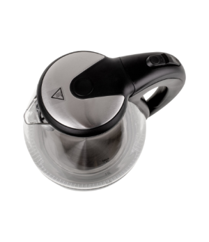 Kettle | Adler | Kettle | AD 1224 | Standard | 2000 W | 1.5 L | Glass | 360° rotational base | Black