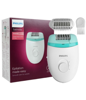 Philips | Epilator | Satinelle Essential BRE245/00 | White/Green