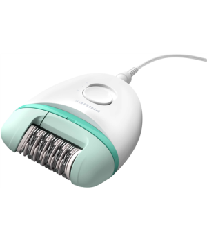 Philips | Epilator | Satinelle Essential BRE245/00 | White/Green