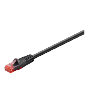 Goobay Outdoor Patch Cable | CAT 6/6A U/UTP | AWG 24/1 | Cable length: 15 m | Black