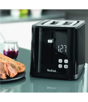 TEFAL Toaster | TT6408 | Power 850 W | Number of slots 2 | Housing material Plastic | Black