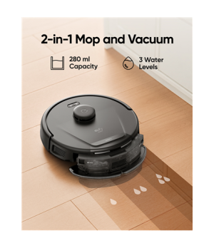 Anker Eufy | Robot Vacuum Cleaner Clean | L60 Hybrid | Wet&Dry | 2600 mAh | Dust capacity 0.35 L | 5000 Pa | Black