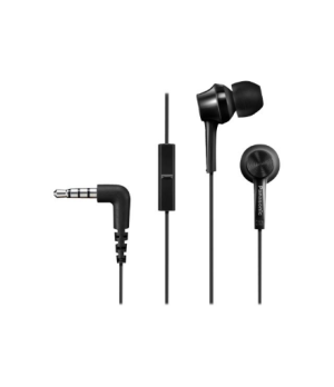 Panasonic | Canal type | RP-TCM115E-K | Wired | In-ear | Microphone | Black