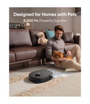 Anker Eufy | Robot Vacuum Cleaner | X10 Pro Omni | Wet&Dry | Operating time (max) 180 min | 5200 mAh | Dust capacity 2.5 L | 800