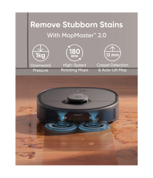 Anker Eufy | Robot Vacuum Cleaner | X10 Pro Omni | Wet&Dry | Operating time (max) 180 min | 5200 mAh | Dust capacity 2.5 L | 800