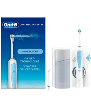 Oral-B Oral Irrigator | MD20 Oxyjet | 600 ml | Number of heads 2 | White