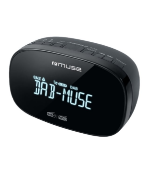 Muse | DAB+/FM Dual Alarm Clock Radio | M-150 CDB | Alarm function | AUX in | Black