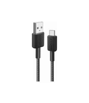 Anker 322 Nylon Cable, Black | A81H6G11 | USB-A to USB-C