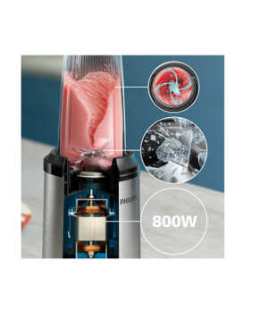 Philips Blender | HR2764/00 5000 series | Tabletop | 800 W | Jar material Tritan/Plastic | Jar capacity 0.7 L | Ice crushing | S