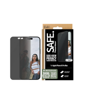 PanzerGlass Screen protector | Apple | iPhone 16 Pro Max | Glass | Black | Ultra-Wide Fit