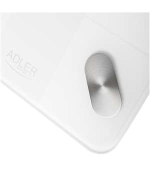 Adler Smart Bathroom Scale | AD 8186w | Maximum weight (capacity) 180 kg | Accuracy 100 g | Body Mass Index (BMI) measuring | Wh