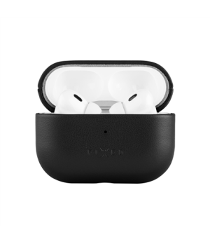 Fixed | Earbuds Case with MagSafe Support | Apple AirPods Pro 2/Pro 2 (USB-C) | Black | Leather