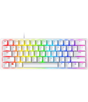 Razer | Huntsman Mini 60% | Mercury | Gaming keyboard | Wired | Optical | RGB LED light | US