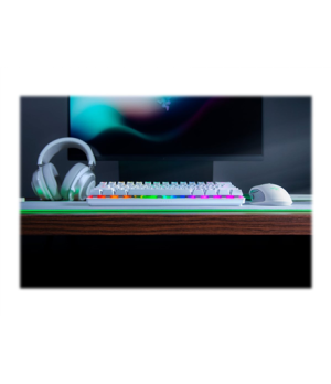 Razer | Huntsman Mini 60% | Mercury White | Gaming keyboard | Wired | Opto-Mechanical | RGB LED light | NORD