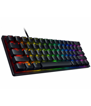 Razer | Huntsman Mini 60% | Black | Gaming keyboard | Wired | Opto-Mechanical | RGB LED light | RU