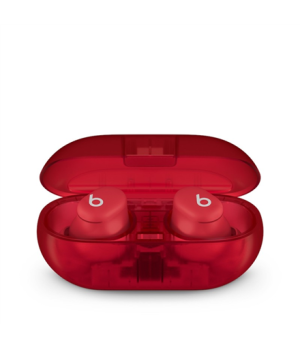 Beats Earbuds | Solo Buds | Built-in microphone | Bluetooth | Transparent Red