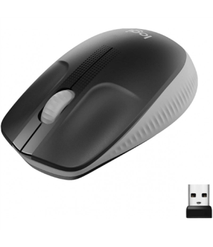 Logitech | Full size Mouse | M190 | Wireless | USB | Mid Grey