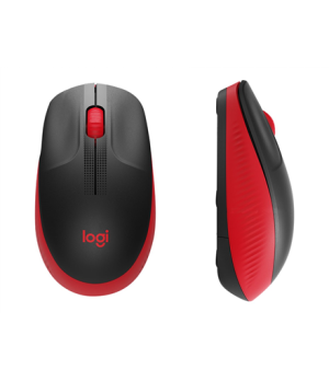 Logitech | Full size Mouse | M190 | Wireless | USB | Red