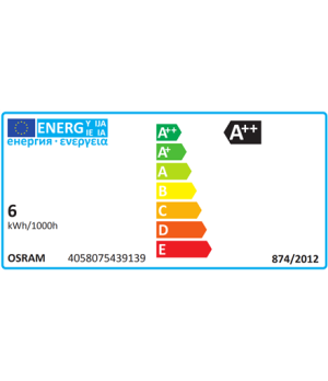 Osram Parathom Classic LED Filament 60 non-dim  6W/827 E14 bulb | E14 | 6 W | Warm White