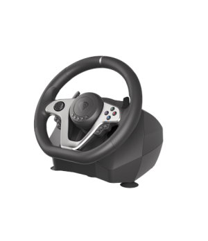 Genesis | Driving Wheel | Seaborg 400 | Silver/Black | Game racing wheel