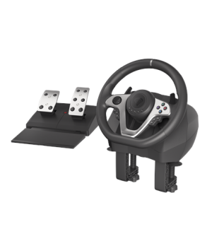 Genesis | Driving Wheel | Seaborg 400 | Silver/Black | Game racing wheel