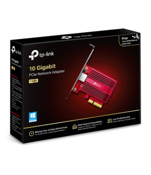 TP-LINK | TX401 | Gigabit PCI Express Network Adapter | 10/100/1000 Mbit/s | 1× PCI Express 3.0 x4, 1× RJ45 Gigabit/Megabit Port