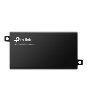 TP-LINK | PoE+ Injector Adapter | TL-POE160S | 10/100/1000 Mbit/s | Ethernet LAN (RJ-45) ports 1x10/100/1000Mbps RJ45 data-in po