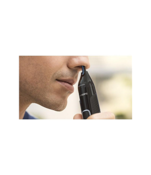 Philips | Nose and Ear Trimmer | NT1650/16 | Nose Hair Trimmer | Wet & Dry | Black