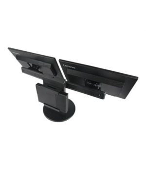 Lenovo | ThinkCentre Tiny In One Dual Monitor Stand | Black