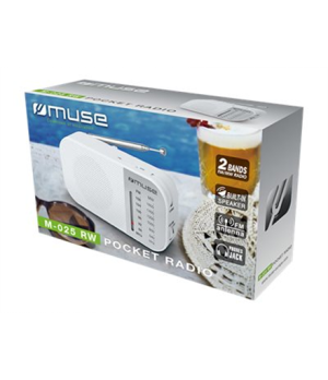 Muse | M-025 RW | Portable radio | White