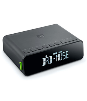 Muse | Alarm function | M-175 WI | AUX in | Alarm Clock | Black