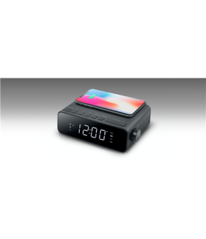 Muse | Alarm function | M-175 WI | AUX in | Alarm Clock | Black