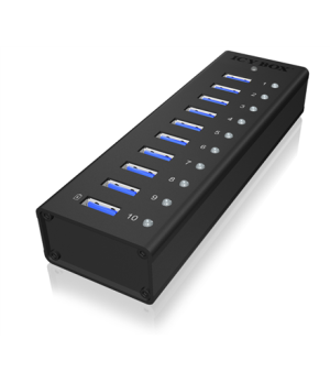 Raidsonic | 10 port USB 3.0 Hub | Icy Box IB-AC6110