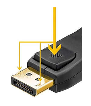 Goobay | Connector Cable 1.2 | Black | Displayport | 3 m