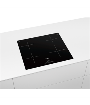 Bosch | PIE601BB5E | Serie 4 Induction hob | Induction | Number of burners/cooking zones 4 | Touch | Timer | Black