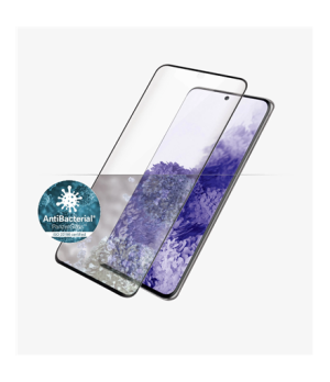 PanzerGlass | Samsung | Galaxy S21 Ultra Series | Antibacterial glass | Black | Case Friendly, Compatible with the in-screen fin