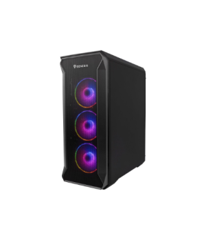 GENESIS IRID 505 ARGB Pc case, Midi tower, 2xUSB 3.0, 2xUSB 2.0, 2x Jack, Black | Genesis