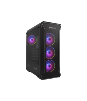 GENESIS IRID 505 ARGB Pc case, Midi tower, 2xUSB 3.0, 2xUSB 2.0, 2x Jack, Black | Genesis