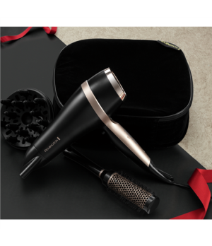 Remington Salon Smooth Hair Dryer Gift Set | D6940GP | 2100 W | Number of temperature settings 3 | Ionic function | Diffuser noz