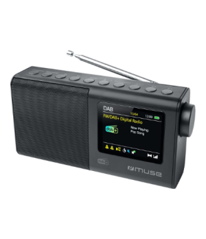 Muse | Portable Radio | M-117 DB | AUX in | Black | Portable | FM, DAB/DAB+