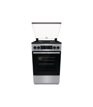 Gorenje | Cooker | GK5C41SJ | Hob type Gas | Oven type Electric | Stainless steel | Width 50 cm | Grilling | Depth 59.4 cm | 62 