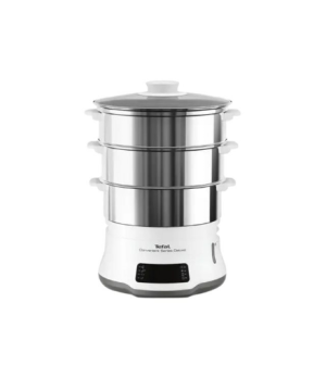 TEFAL Steamer Pot | VC502D10 | 0.7 L | Number of programs 8 | White/Stainless Steel