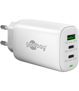 Goobay USB-C PD GaN Multiport Fast Charger (65 W) | 65408