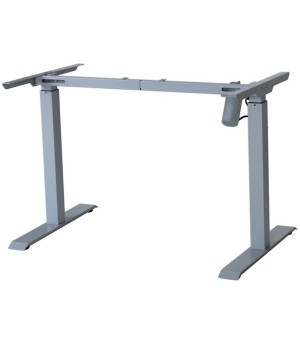 Reguliuojamo aukščio stalo rėmas SUN-FLEX®DESKFRAME II, 70-117cm, sidabrinis/pilkas