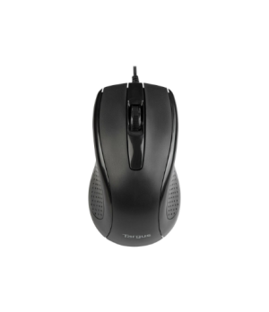 Targus Full-Size Optical Antimicrobial Wired Mouse | Targus Mouse | Full-Size Optical Antimicrobial | Wired | Black