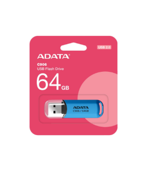 ADATA | USB Flash Drive | C906 | 64 GB | USB 2.0 | Blue