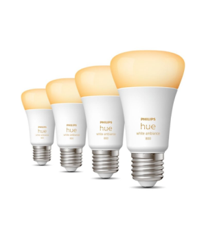 Hue WA 6W A60 E27, 4pcs pack | E27 | 6 W | Warm White 2200-6500K | Bluetooth and Zigbee